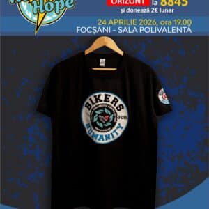 Tricou Bikers for Humanity - Rock for Hope 3